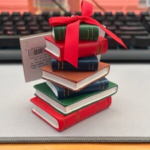 Book Stack Ornament | Wondershop